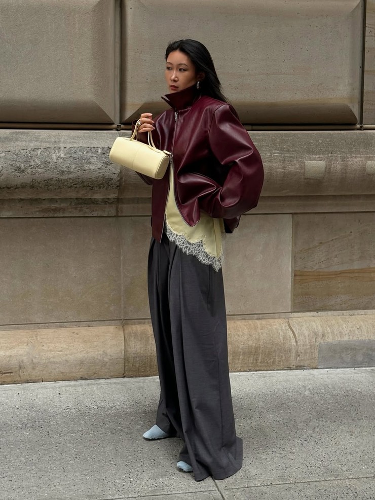 Nákupné maniačky - bordová