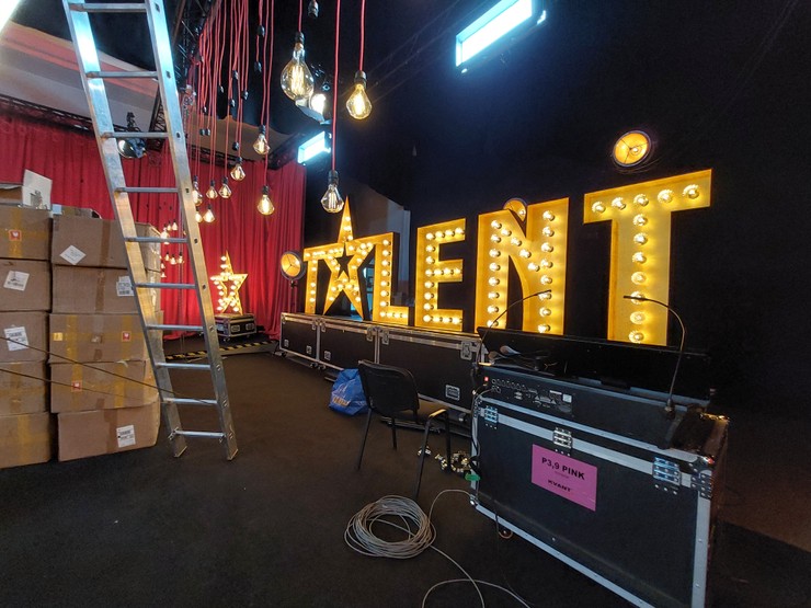 Prípravy na nakrúcanie 10. ročníka šou Česko Slovensko má talent