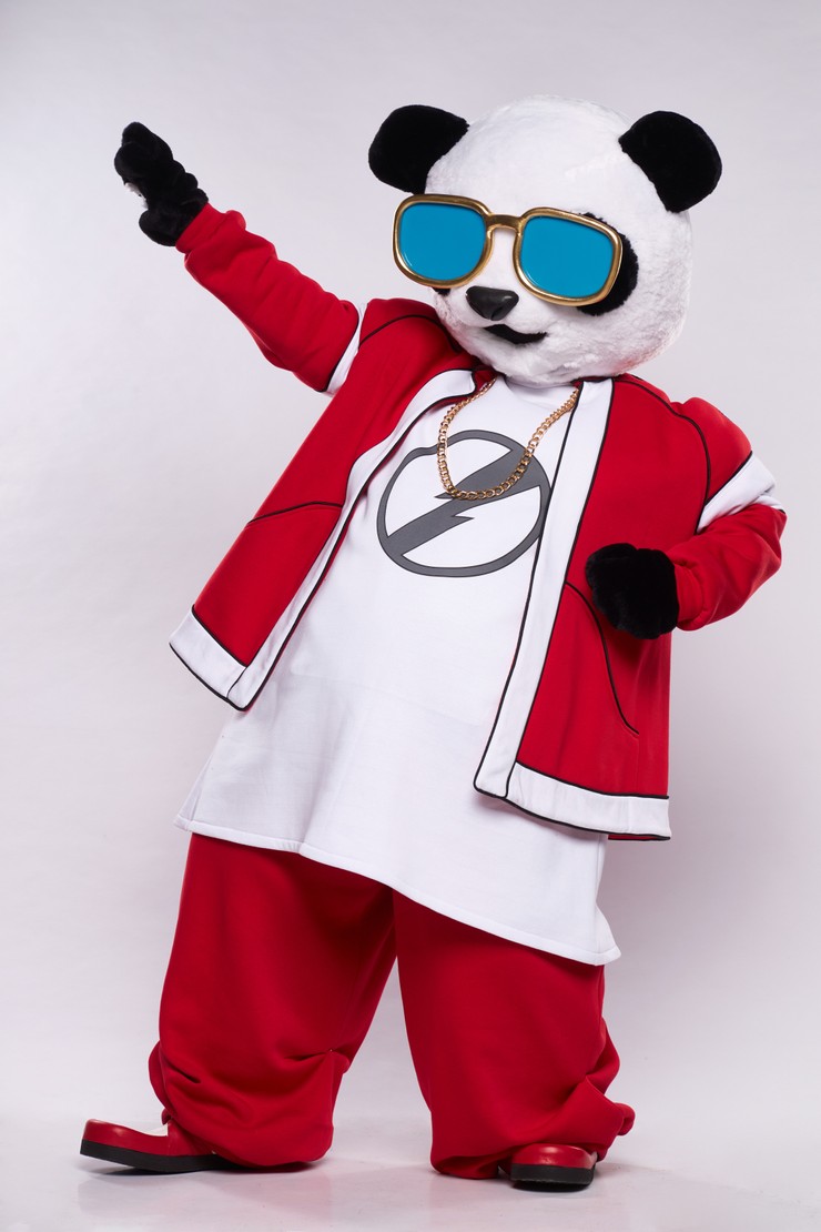 Zlatá maska - Panda