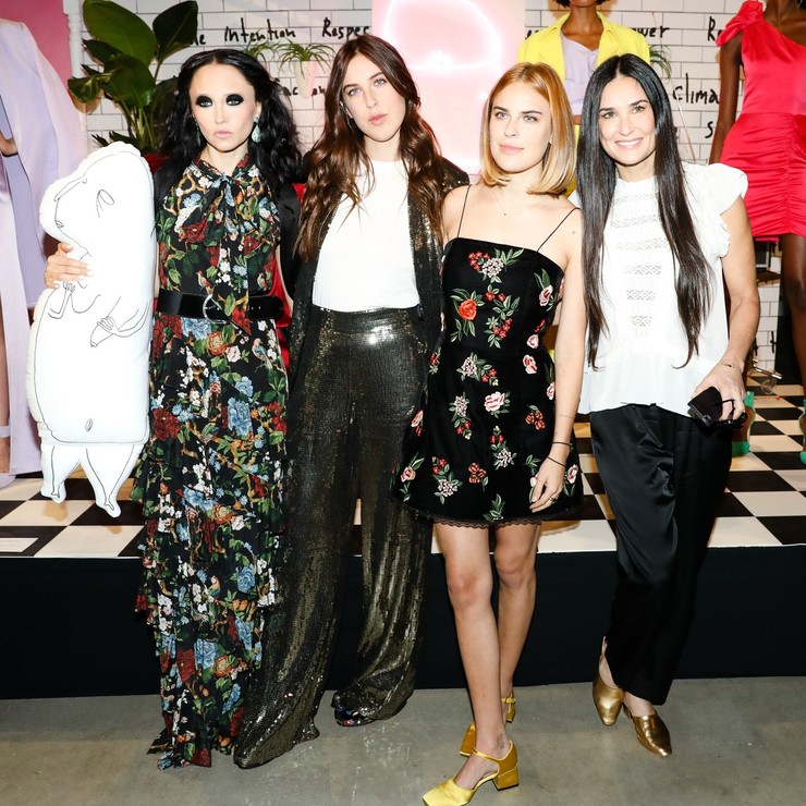 Demi Moore so svojimi dcérami