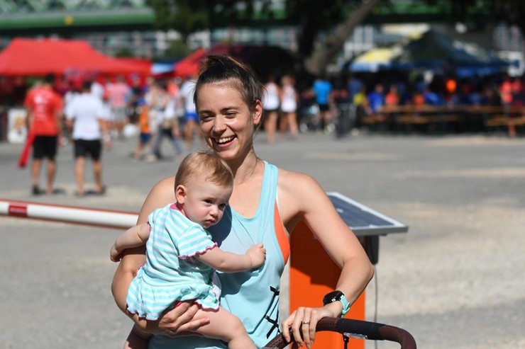 Gabika Marcinková s dcérkou Emkou