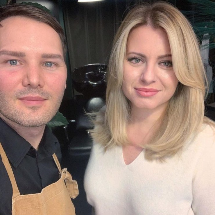 Zmenená Zuzana Čaputová u stylistu Jána Molnára