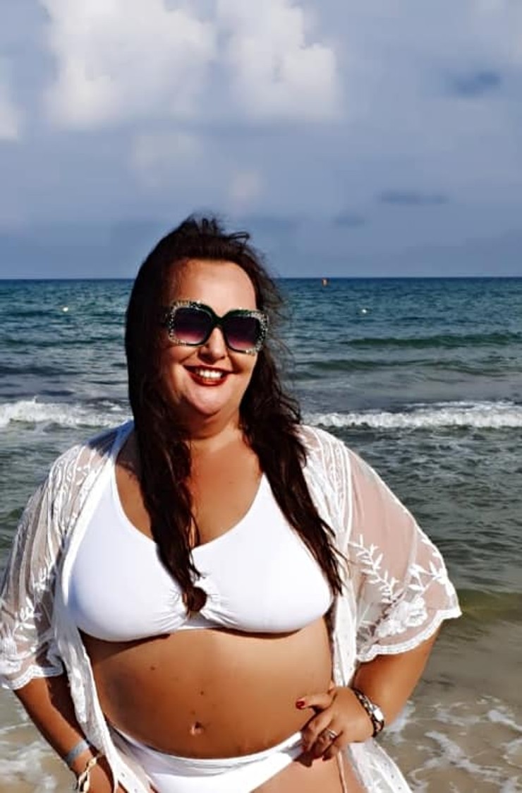 Renáta Názlerová v plavkách na dovolenke v Tunisku