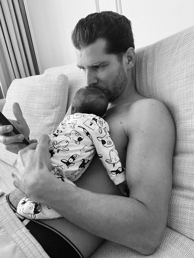 Majk Spirit s dcerkou