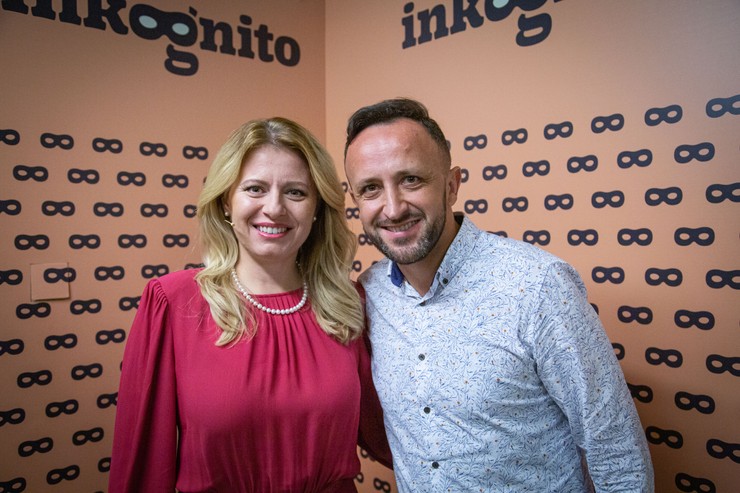 Zuzana Čaputová a Ondrej Kandráč