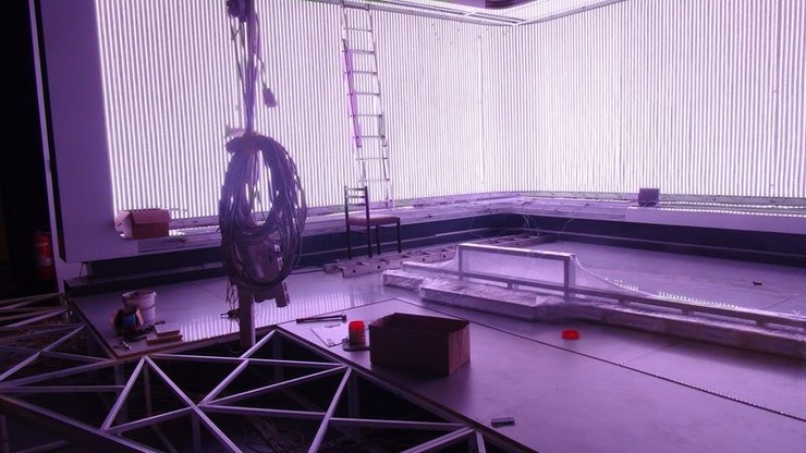 Búranie starého štúdia Novín TV JOJ 14