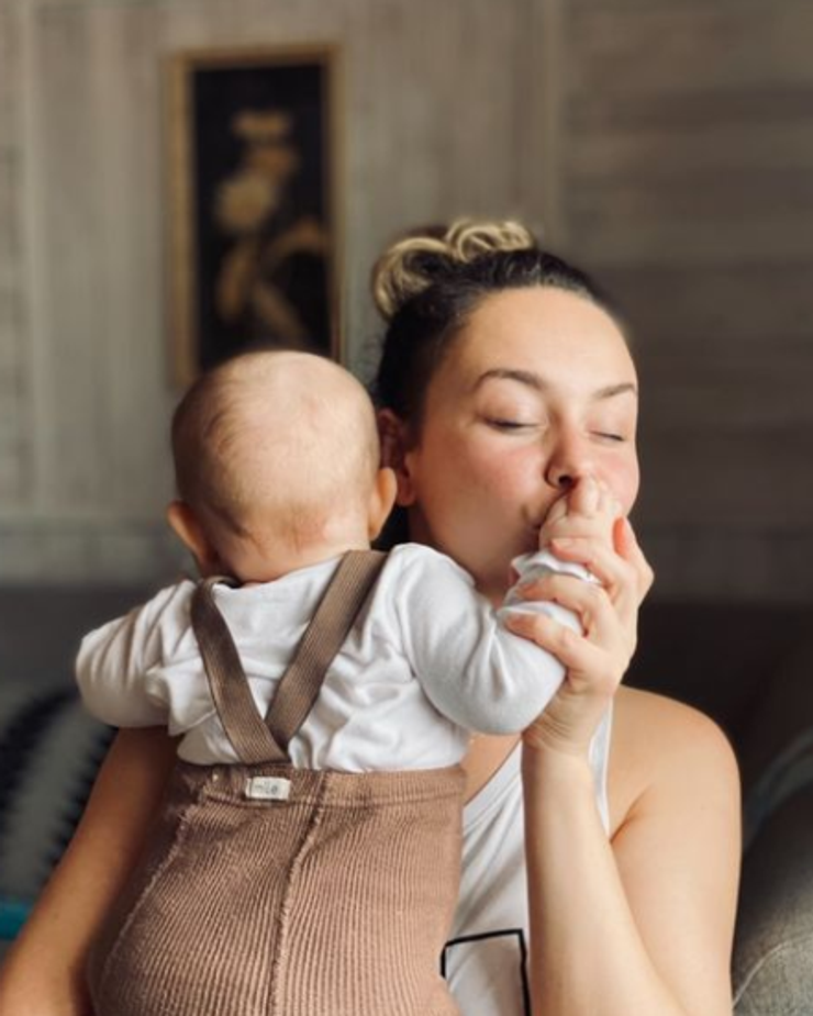 Dominika Kavaschová s Maiou