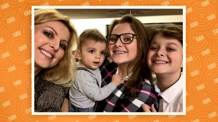 Evita Twardzik Urbaníková a jej deti- Čau Lujza!