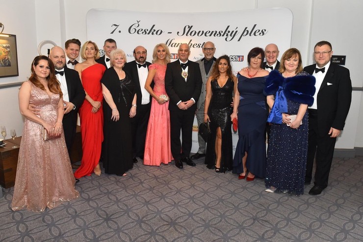 Česko-slovenský ples v Manchestri