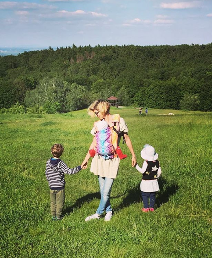 Zuzana Kanócz s deťmi