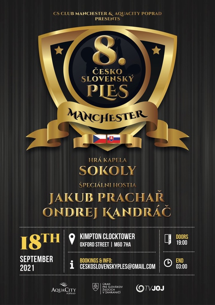 Česko-slovenský ples v Manchestri