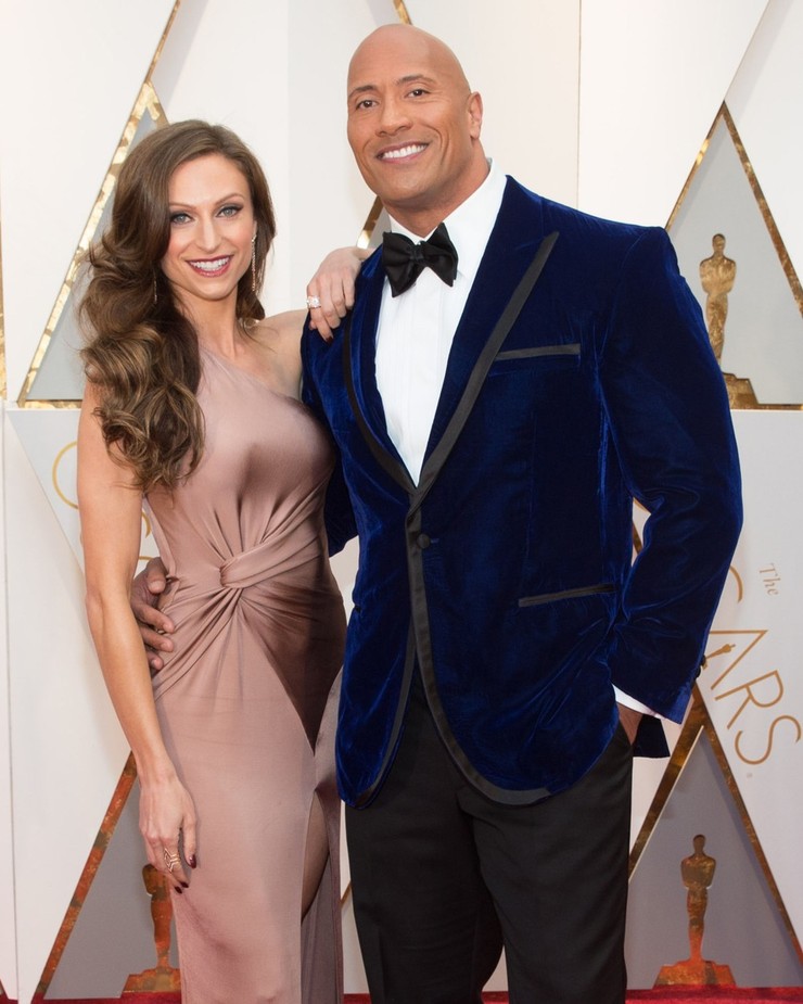Dwayne "The Rock" Johnson a jeho manželka Lauren Hashian