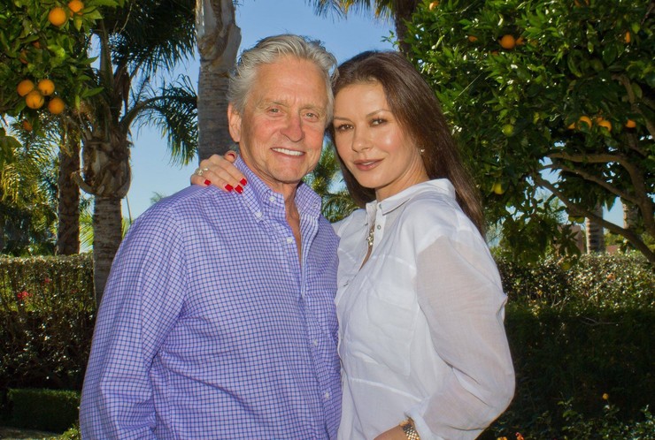 Catherine Zeta-Jones a Michael Douglas