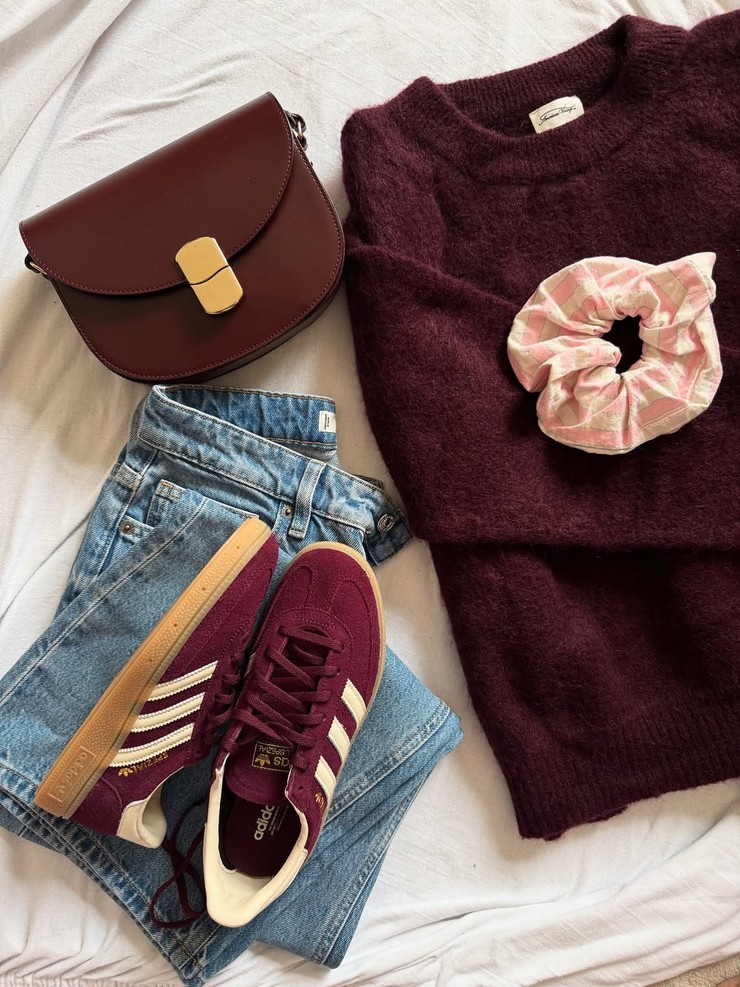 Nákupné maniačky - bordová