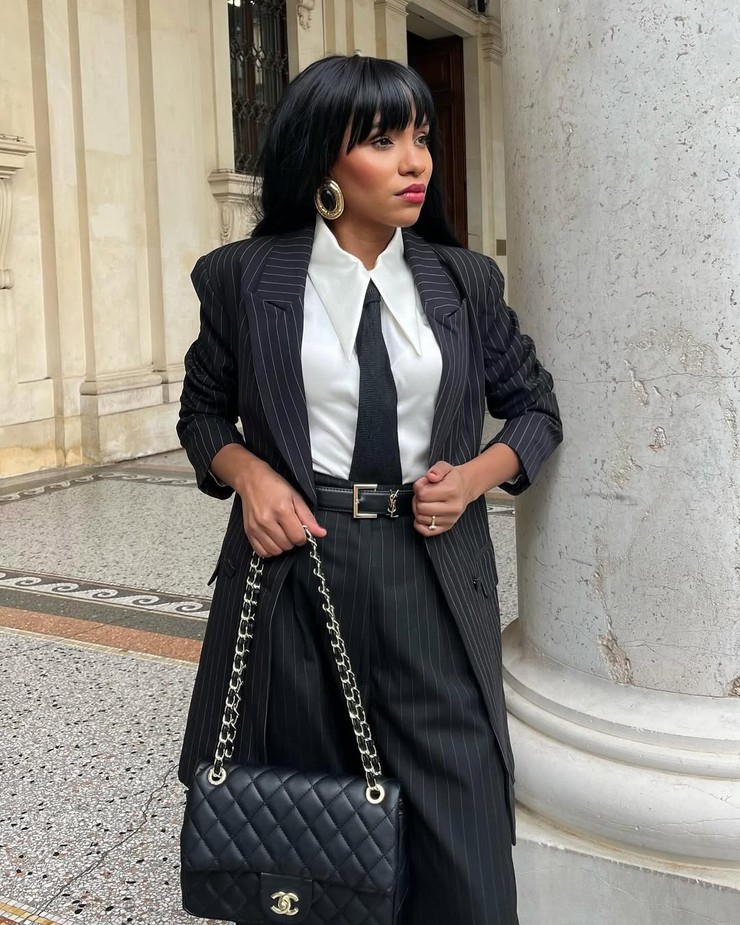 Nákupné maniačky - saténová košeľa