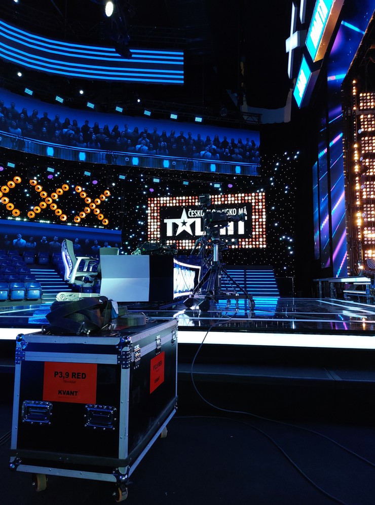 Prípravy na nakrúcanie 10. ročníka šou Česko Slovensko má talent