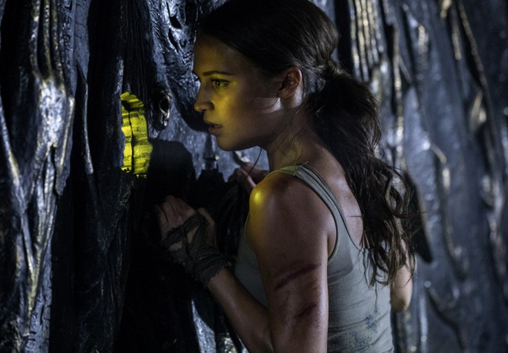 Alicia Vikander ako Lara Croft