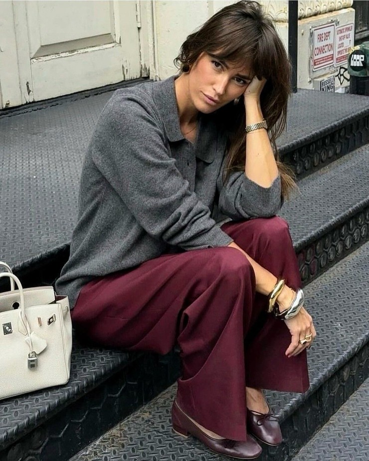 Nákupné maniačky - bordová