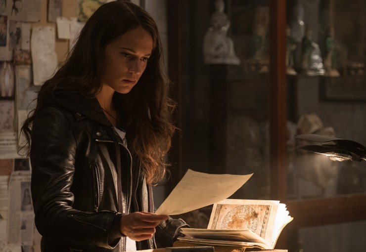 Alicia Vikander ako Lara Croft