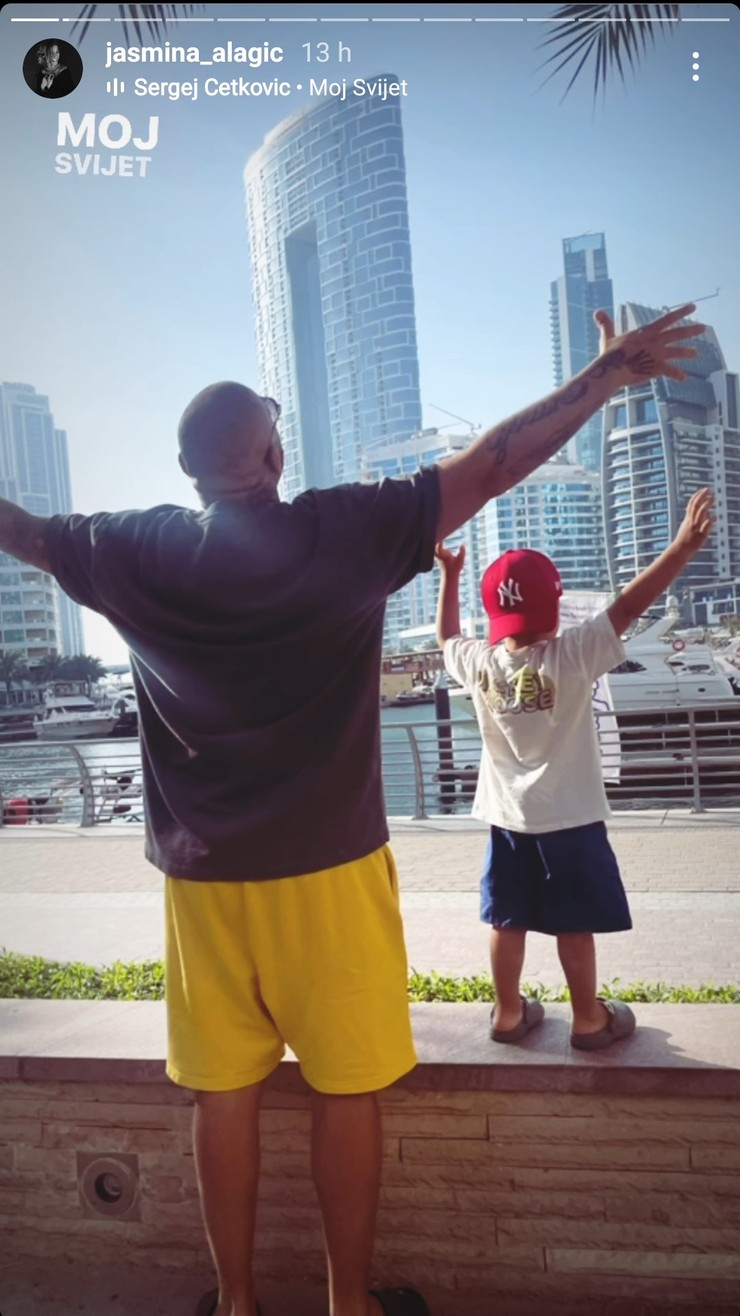 Jasmina Alagič v Dubaji 