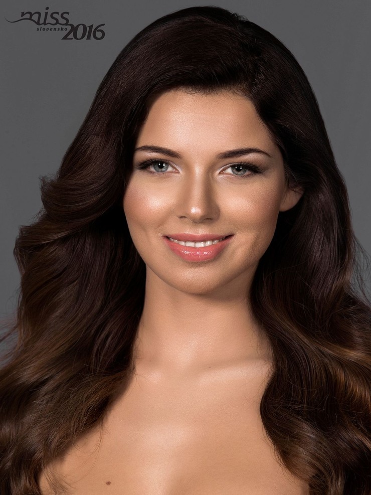 Oficiálne portréty finalistiek Miss Slovensko 2016