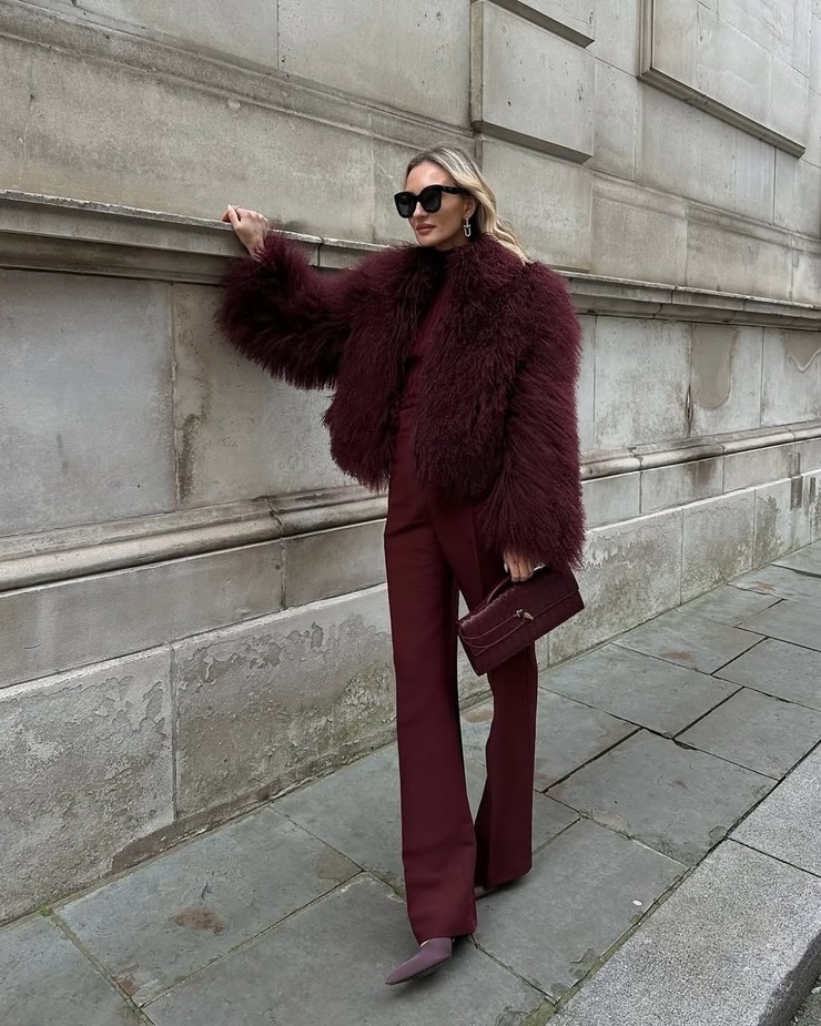 Nákupné maniačky - bordová