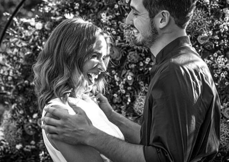 Táňa Pauhofová s partnerom 