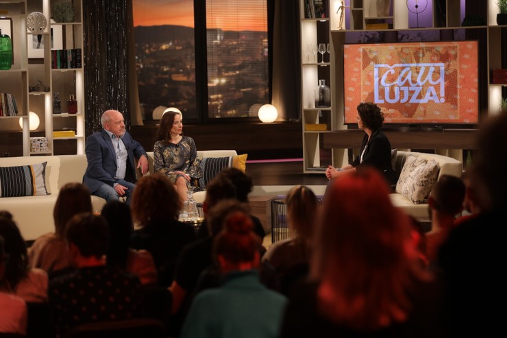 Matej Landl s manželkou