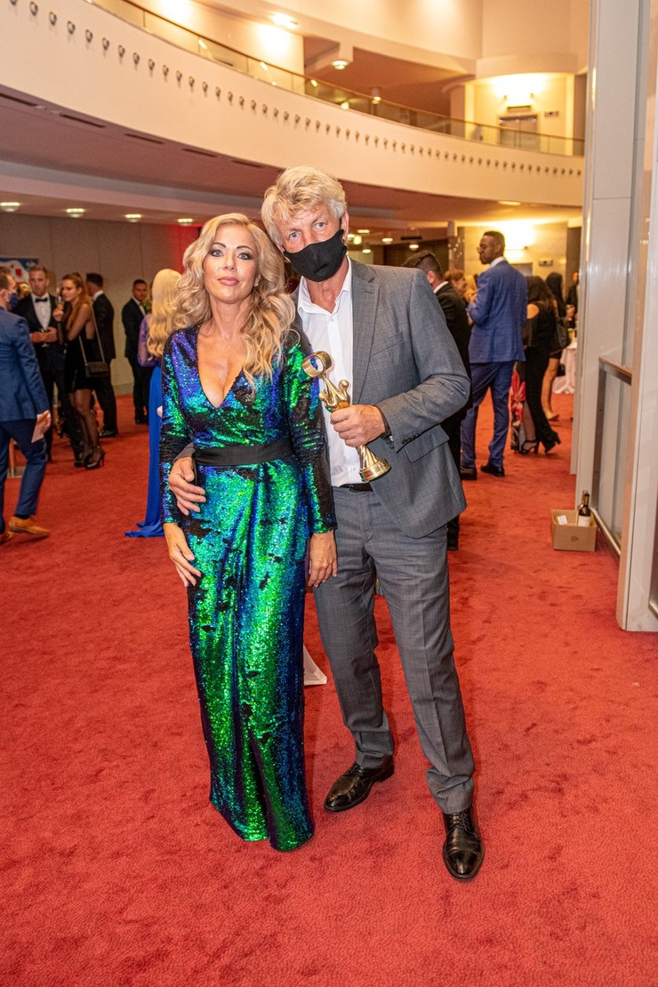 Jožo Kubáni s partnerkou Dankou