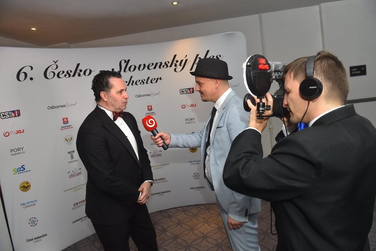 Česko-slovenský ples v Manchestri