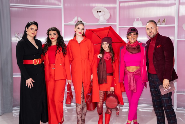 Nákupné maniačky - outfity s červenými prvkami