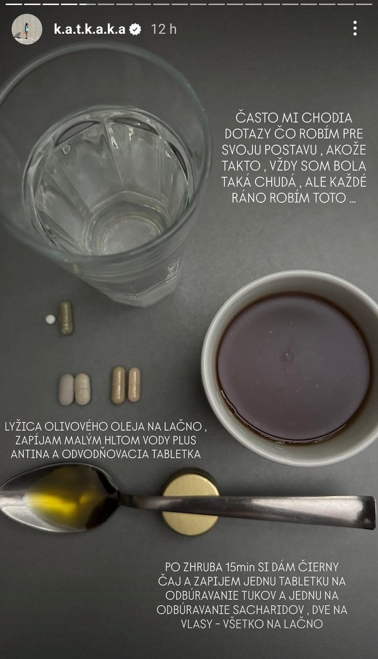 Katarína Kadlecová priznala tajomstvo štíhlosti