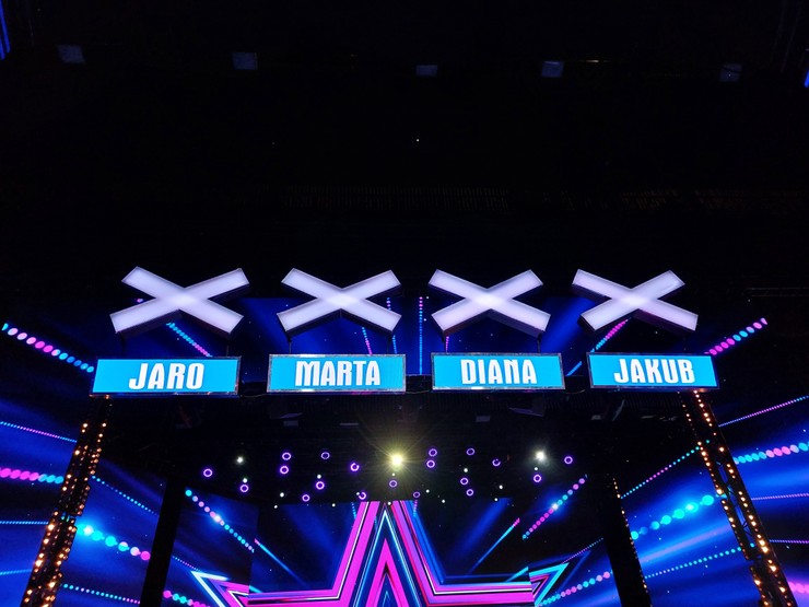 Prípravy na nakrúcanie 10. ročníka šou Česko Slovensko má talent