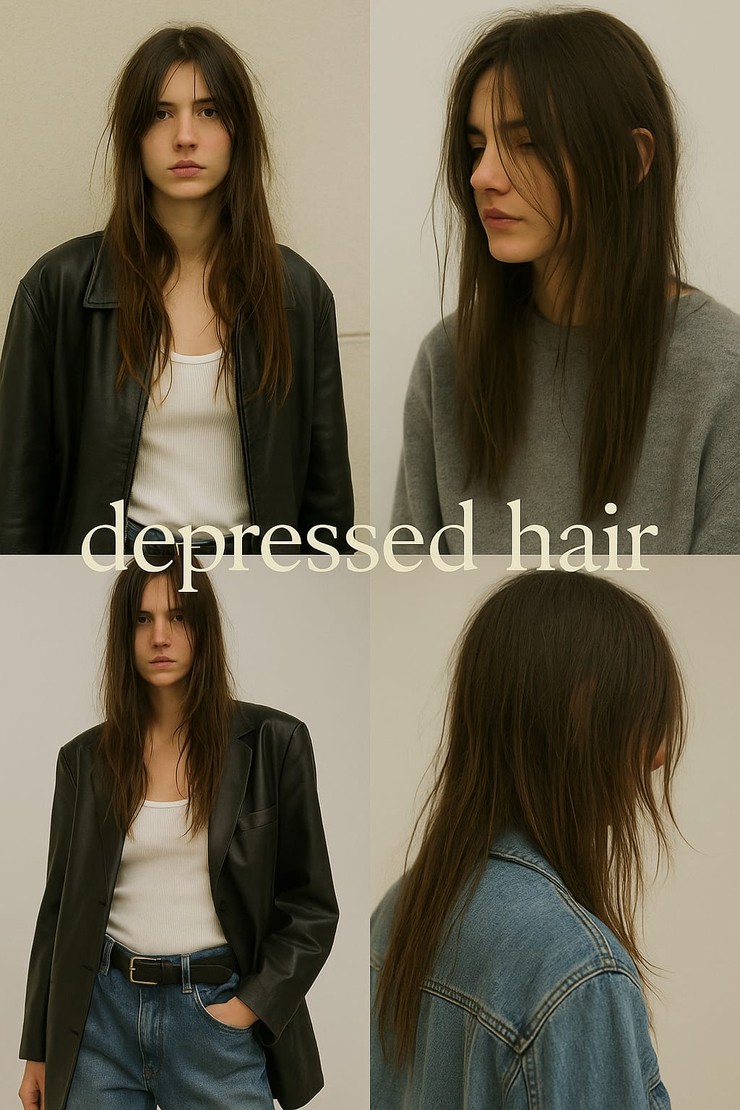 Nákupné maniačky - depressed hair