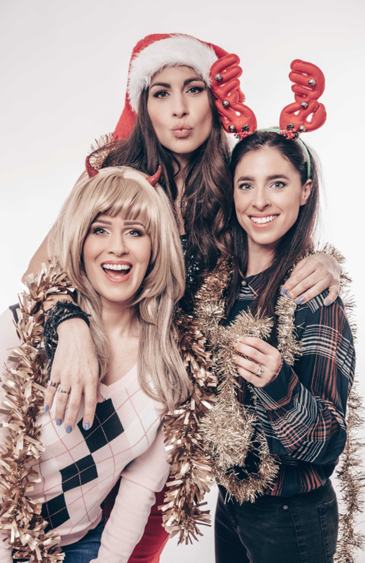 Andrea Pálffy Belányiová (vľavo), Kristína Greppelová (v strede) a Zuzana Porubjaková (vpravo)