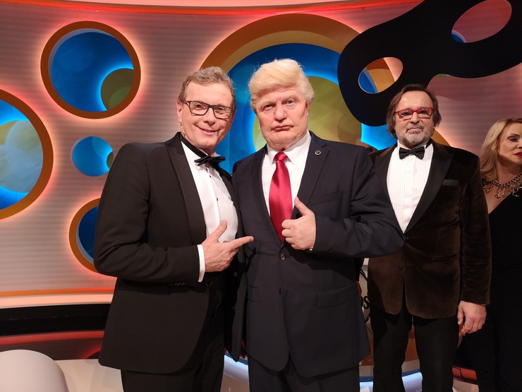 Inkognito - Silvester 2018- Donald Trump a Vlado Voštinár