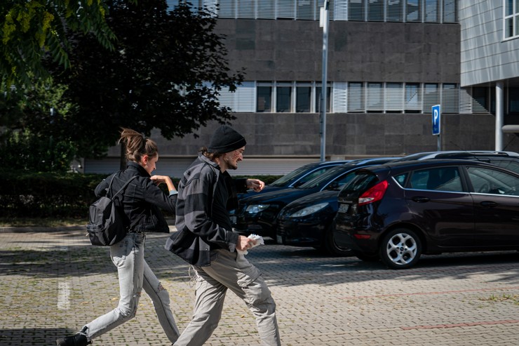 Einstein - foto z nakrúcania prvej časti