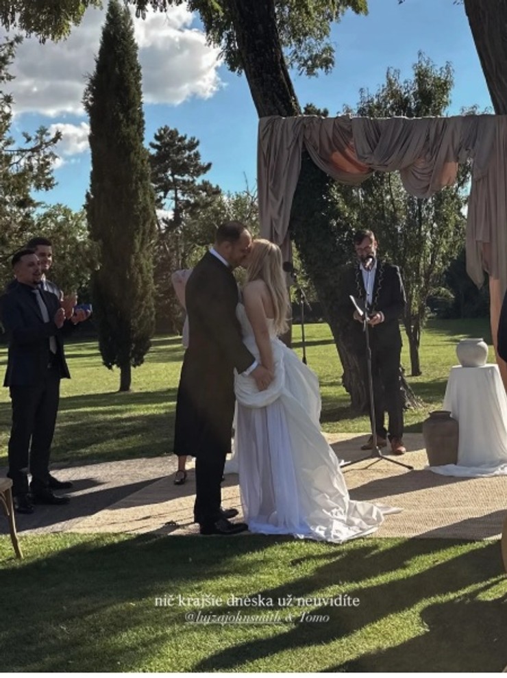 Kuric, dcéra, svadba, Lujza, šaty