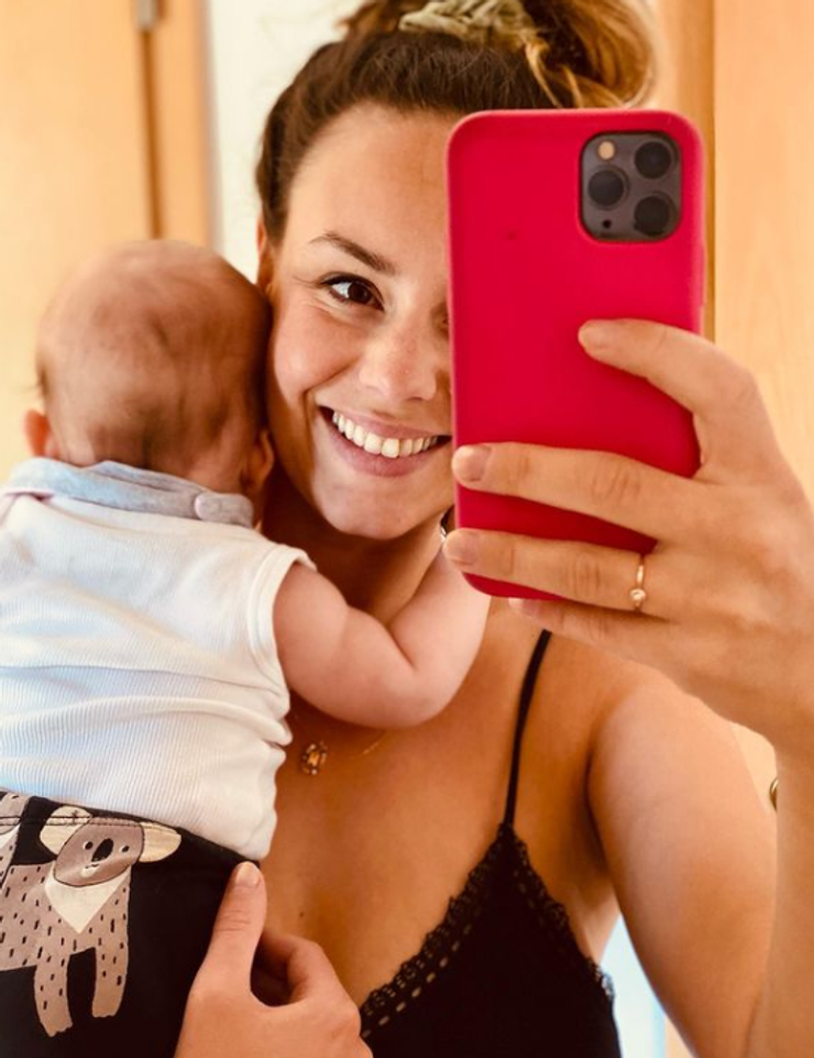 Dominika Kavaschová s Maiou