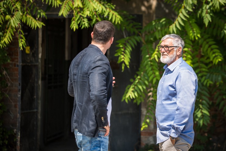 Jiří Bartoška v seriáli Za sklom