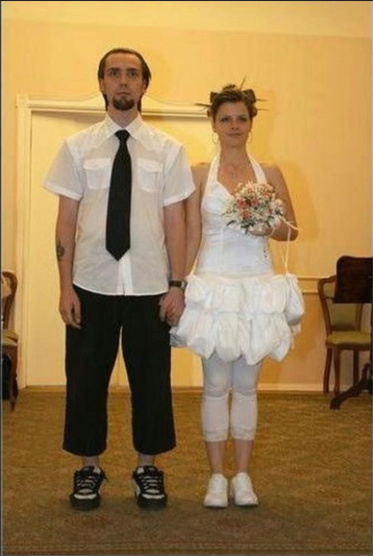 Najhoršie svadobné fotografie