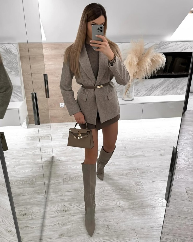 Nákupné maniačky - odtieň Taupe