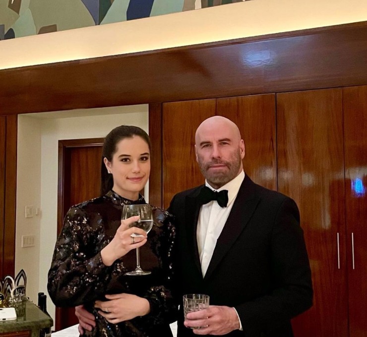 John Travolta s dcérou 