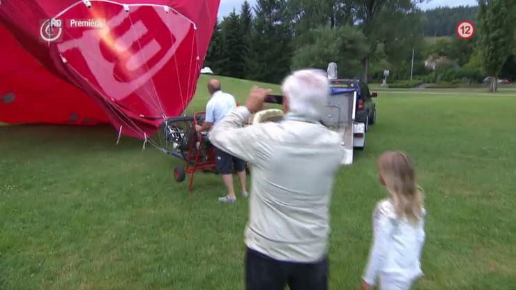 Geissenovci, let balónom