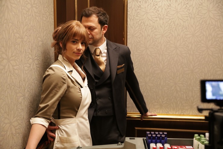 Gabika Marcinková a Alexander Bárta v Delukse