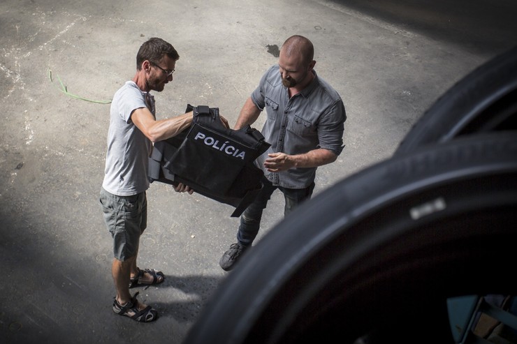 Prvé zábery z nakrúcania seriálu Za sklom 2