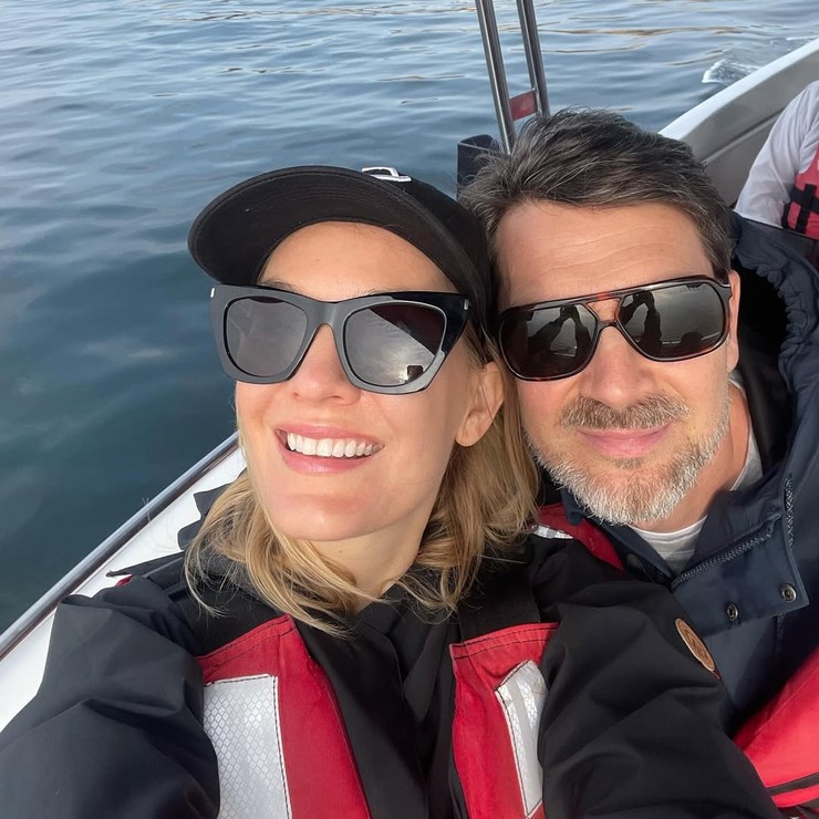 Marek Majeský s manželkou