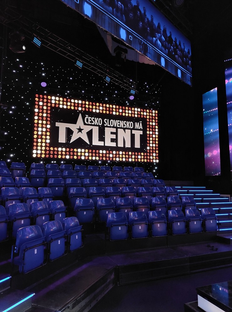 Prípravy na nakrúcanie 10. ročníka šou Česko Slovensko má talent