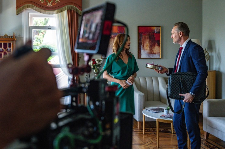 Lásky v Istanbule - nakrúcanie stretnutia Zuzany a Martina po rokoch