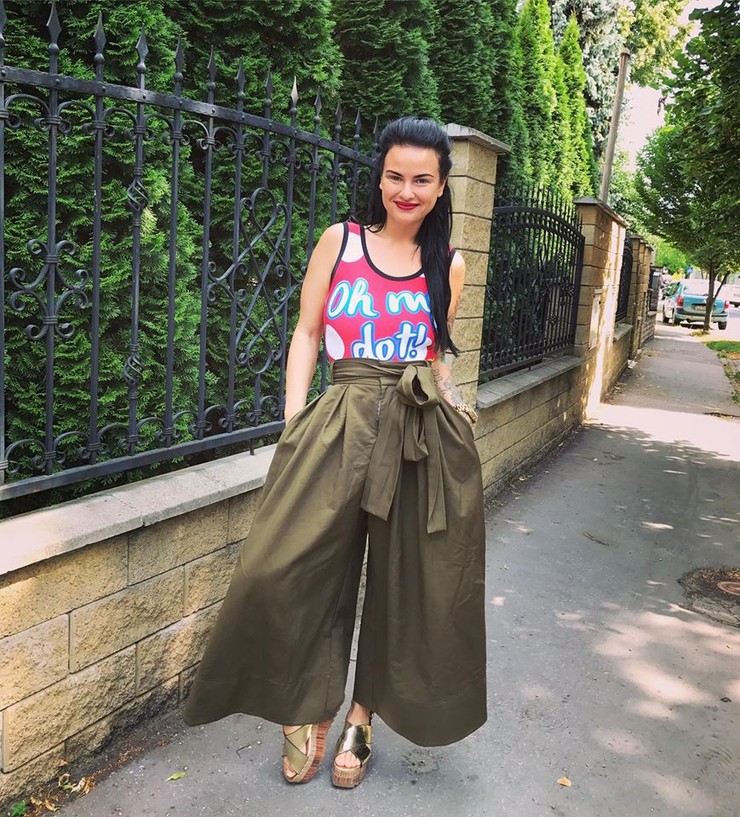 Levičanka Mirka a jej outfity